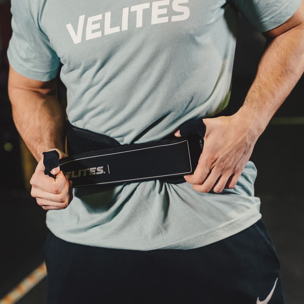 Ceinture Haltérophilie Noire Taille XL