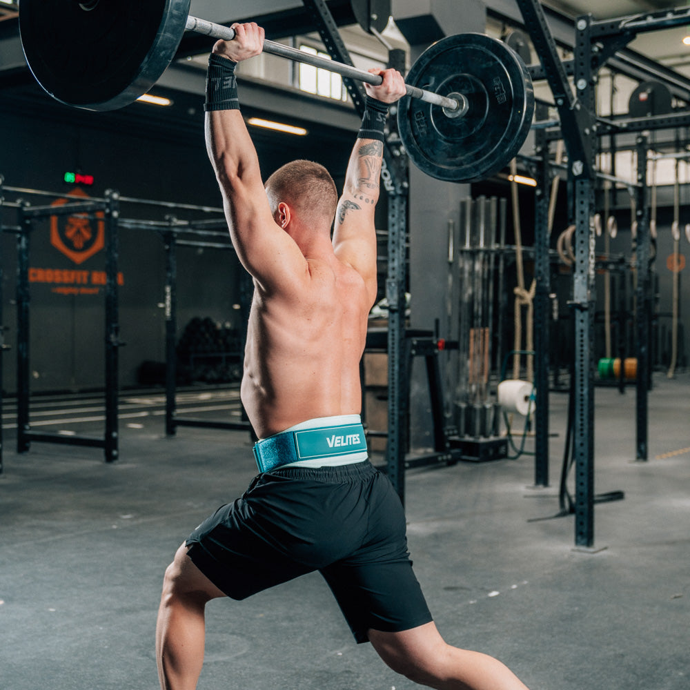 Ceinture Haltérophilie Bleue Taille XL