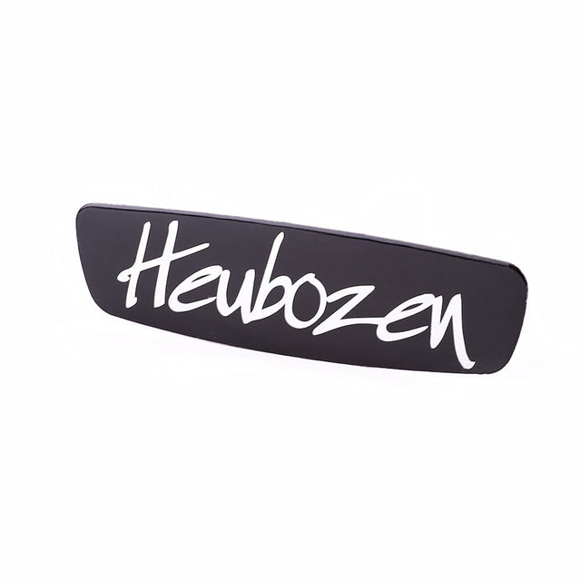 Plaque aluminium logo du capot moteur HEUBOZEN - FitnessBoutique